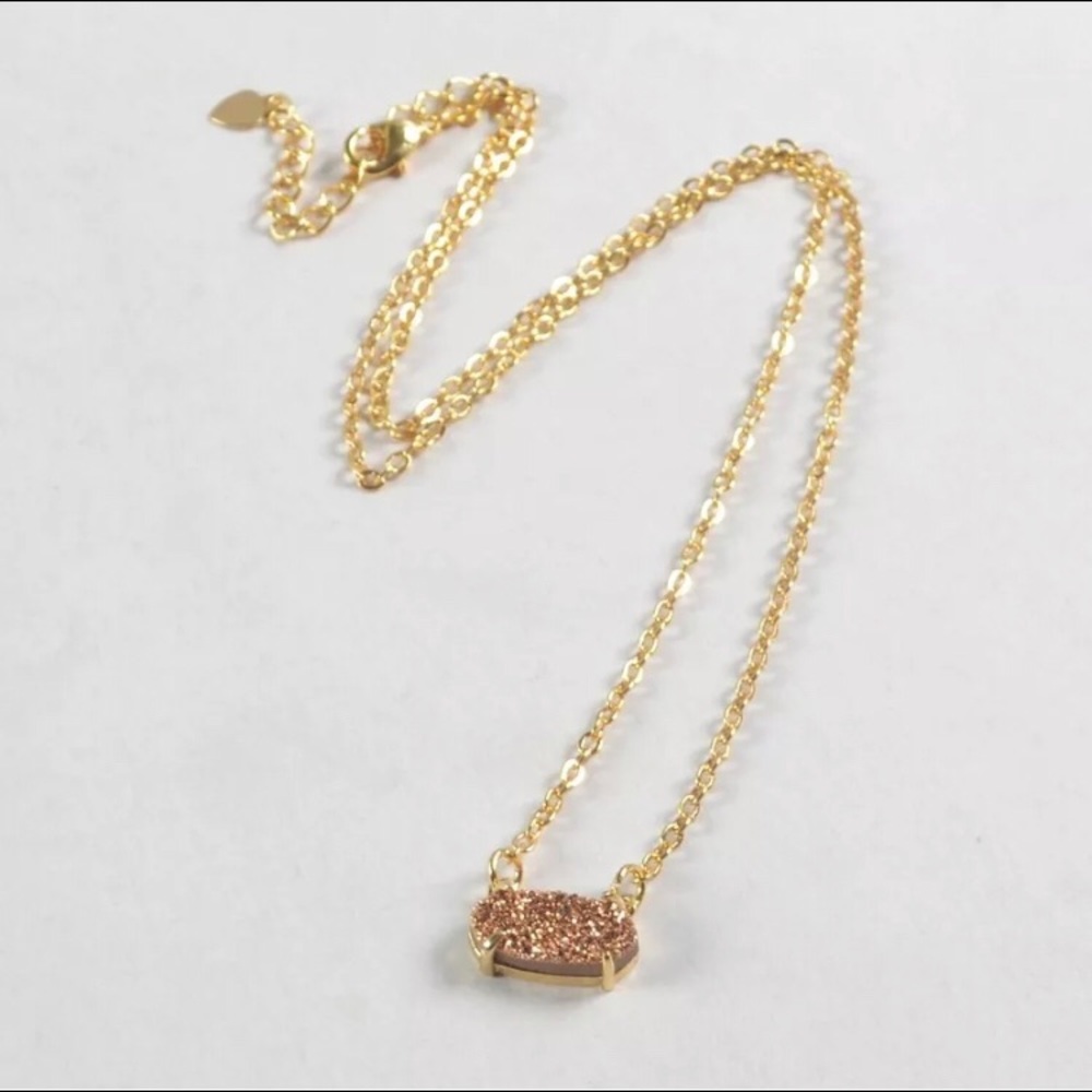 Kendra Scott Elaina Helga Inspired Druzy Necklace